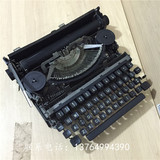 老式打字机 纯机械手工打字机 经典怀旧 黑色经典 裸露机芯 收藏