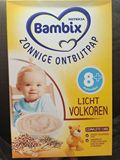 现货荷兰牛栏 Bambix婴儿辅食多种黑麦营养米粉 8个月宝宝米糊 8+