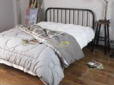 新款特价/欧式铁艺双人床1.5米/白色铁艺床/卧室田园公主铁艺床