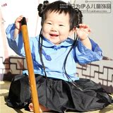 韩国女童古装可爱卷发套装儿童假发发饰头饰发夹QQ丸子头一对价