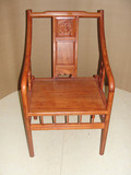 红木家具非洲花梨木圈椅明清古典中式圈椅休闲餐椅茶台椅古典茶椅