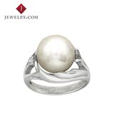 Van Kempen 珍珠戒指925银镶嵌施华洛世奇水晶魅力时尚珠宝新品