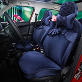 汽车座套女性蕾丝适用于奥迪A4LQ3Q5X1X3宝马320LI525系坐套全包