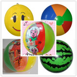 儿童玩具批发/地摊货源/充气锤/充气球pvc圆笑脸西瓜球羊球六片球