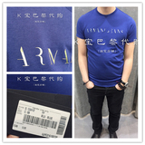 K宝巴黎潮店ARMANI JEANS阿玛尼AJ 印字logo圆领T恤短袖正品代购