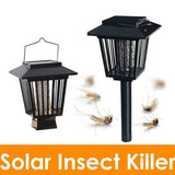家用太阳能灭蚊灯灭蚊器充电灭蝇灯户外电子驱蚊器捕蚊器驱蚊灯