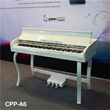 克拉乌泽CPP-A6钢琴全新黑白数码 实木音板专业演奏练习全新钢琴