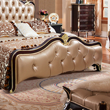 欧式实木床 美式法式新古典床橡木奢华双人床田园公主床特价现货