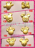 香港代购周大福专柜正品999黄金迪士尼系列单边耳钉