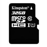 金士顿 读速80MB/s 32GB UHS-I Class10 TF(Micro SD)高速存储卡