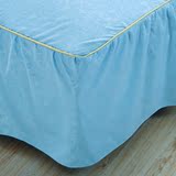棉特价床套四件套1.5m1.8米床上用品单件单品床裙式床罩全棉纯