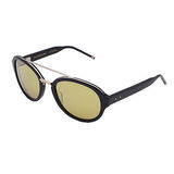 美国代购 正品墨镜太阳眼镜Thom Browne汤姆布朗黑色镜框绿色镜片