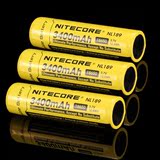 奈特科尔NITECORE 进口3400mAh电芯高容量充电18650锂电池 3节装