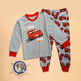 Dolami赛车总动员 男童汽车图案童装家居服 睡衣套装宽松款