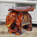 大象凳子换鞋凳 欧式客厅摆设招财家居装饰品大象摆件乔迁礼品
