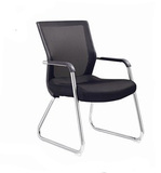 现代时尚电脑椅 网布椅 办公椅家用椅子 弓形会议桌洽谈椅