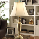 欧式台灯奢华复古铜客厅卧室床头灯美式创意新古典简约装饰台灯
