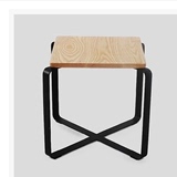 蝴蝶印象铁艺茶几做旧高档实木餐桌餐椅组合复古咖啡桌椅茶桌地毯