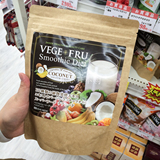 日本直邮VEGE FRU酵素代餐粉 椰子 味300G