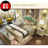 欧式全实木床 美式白色简约新古典地中海双人床婚床卧室精品家具