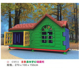 新款豪华儿童储藏柜幼儿园储物架森林梦幻大型储藏柜户外玩具收纳