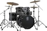 国外代购 架子鼓爵士鼓Yamaha雅马哈 4件鼓集 专业音色 黑色
