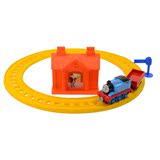 费雪托马斯和朋友 合金轨道套装系列 小火车玩具 托比寻宝大冒险