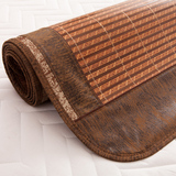 高档木纹竹席子 1.5m 1.8米宽竹条  床席可折叠式双面品质凉席
