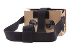 谷歌纸盒3D VR Google Cardboard V2虚拟现实眼镜谷歌二代头戴版