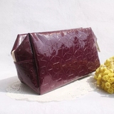 外贸出口品牌雅** 大容量紫红化妆包，收纳包 化妆袋防水