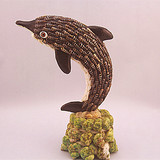 特价天然海螺贝壳工艺品海豚家居装饰 创意纪念品 摆件地摊货源