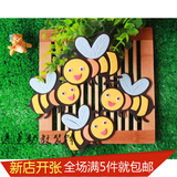 幼儿园教室环境布置材料 泡沫蜜蜂蜗牛卡通昆虫动物墙贴装饰用品