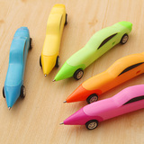 汽车圆珠笔 韩国创意文具批发 小学生儿童学习玩具两用奖品小礼物
