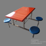 折叠快餐桌 不锈钢折叠桌椅 食堂不锈钢餐桌椅 学生饭堂桌椅批发
