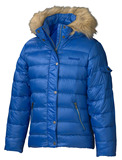 美国直邮-Marmot土拨鼠15户外女童带帽保暖700度羽绒衣儿童羽绒服