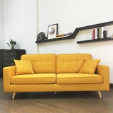 北欧风格小户型布艺沙发客厅双人两三人转角简约现代日式组合家具