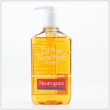 美国Neutrogena Oil-Free Acne Wash露得清水杨酸祛痘洁面269ml