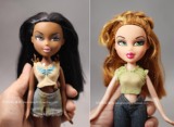 美国MGA正版散货 Bratz贝兹娃娃 黑人非洲女孩 娃娃娃娃 人偶玩偶