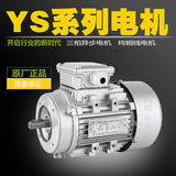 厂家直销YS7114 250W三相电机铝壳电机380V铜线1400转14轴