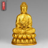 盛凡 开光纯铜释迦摩尼佛像 大日如来佛祖有求必应密宗佛教用品