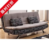 出口折叠户型多功能可拆洗现代简约休闲沙发床双人组合布艺沙发