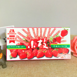 日本进口食品 森永小枝草莓味巧克力饼干棒 期间限定 44枚/1804