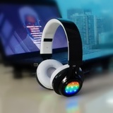 头戴式蓝牙耳机发光灯无线插卡耳麦手机电脑通用音乐运动MP3折叠