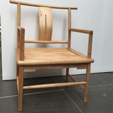 新中式实木家具免漆老榆木圈椅 靠背椅 禅椅 太师椅 餐椅厂家直销