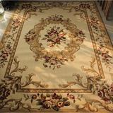 客厅长方形茶几化纤欧式欧美床边家用沙发成品地毯美式吸尘地毯