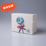 白色甜蜜棒棒糖节日创意礼品盒包装纸盒节日礼品包装盒定制批发