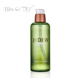 韩国正品 纪度 J：DEW 绿色爽肤水 纯天然植物护肤品 补水保湿