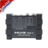 新品NUX PMS-2 6路MIDI切换控制器录音演出必备乐器 吉他配件