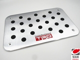 TRD铝合金防滑踏板 汽车脚垫踏板 铝合金踏板 汽车地毯踏板