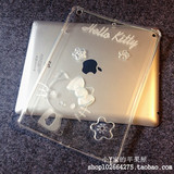 iPad air2保护套苹果mini4全包软壳凯蒂猫iPad2356硅胶套创意透明